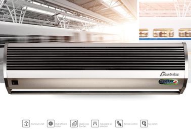 2024 alluminio / ABS copertura porta ventilatore Air Curtain mantenere aria condizionata interno aria fresca