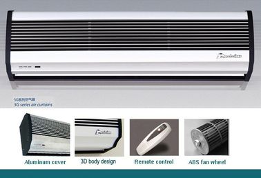 Resistenza al fuoco fresca/cortina d'aria dei radiatori porta di aria calda con la copertura di alluminio