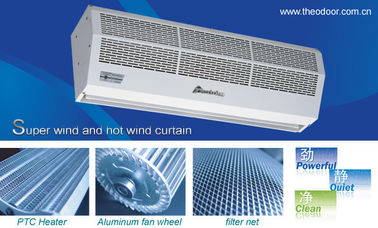 Porta di aria termica di Overdoor la cortina d'aria di riscaldamento che tiene il condizionamento d'aria caldo di comodità dell'interno nell'inverno