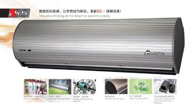 fan d'argento di alluminio di 150cm che raffredda la cortina d'aria di Theodoor per il deposito del supermercato