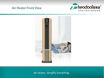 Fan caldo di lusso Heater For Commercial Place At 6-15KW di CA degli elementi riscaldanti del cilindro ptc