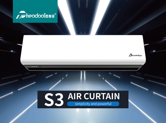 2025 Serie S3 Customized Cover Air Curtain per porta in commercio con telecomando