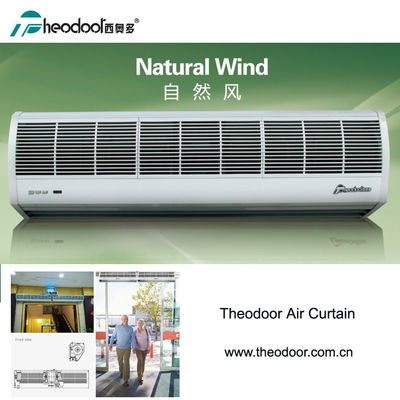 Cortina aerea a vento naturale Serie FM-12 900-2000mm 230V Montaggio a parete