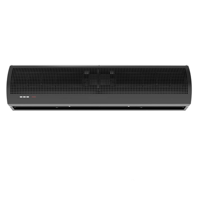 Cortina d'aria nera compatta 0.9m - 2m con telecomando 220-240V