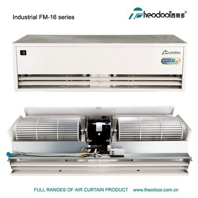 Heavy Duty Industrial Air Curtain with 4000m³/h Airflow and 16m/s or 22m/s Air Velocity for High Performance