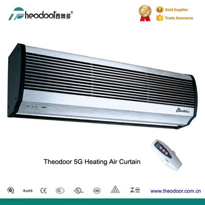 2025Theodoor 5G Silver Series Door Air Screen Cortina dell'aria calda con elementi di riscaldamento PTC