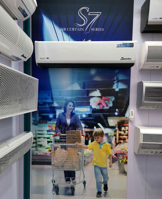 Tela di porta a partizione d'aria esterna