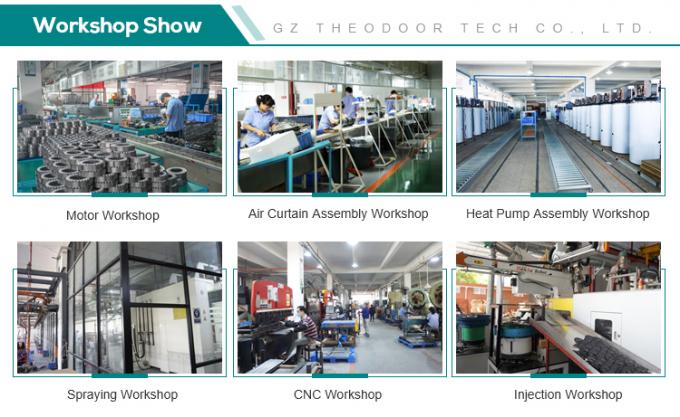 2025 Serie S3 Customized Cover Air Curtain per porta in commercio con telecomando 3