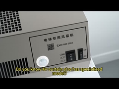 2025 ventilatore raffreddamento ascensore Compatto Air Curtain Acciaio o acciaio inossidabile Air Curtain Fan Cooler